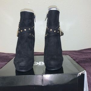 Guess Black Booties